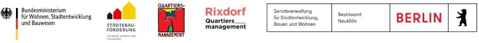 Logoleiste für Rixdorf liest (Phase 2)